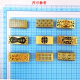 Модный золотой браслет, часы, лабиринт