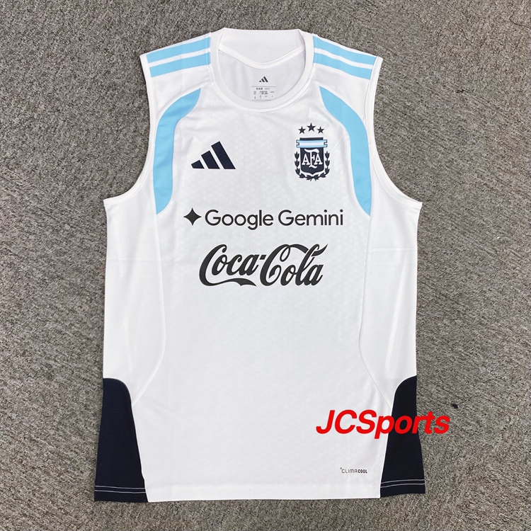 Argentina 2026 World Cup in the United States, Canada, and Mexico Official Authentic Basic Football Vest Sleeveless Training Uniform Jy7037