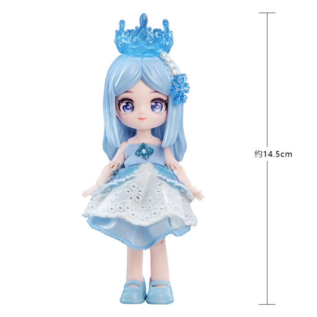 YeloliDollYeluoli Ice Princess bjd doll hand figure girl doll toy Reimu love night loli