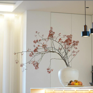 Dried flowers can be used as hydroponic plants for indoor green plants