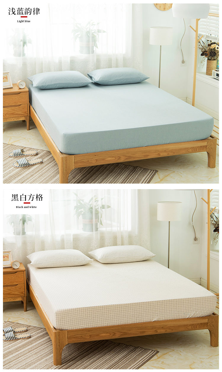 doanh nghiệp thuần túy giường bông Simmons bao gồm tất cả một mảnh tháo lắp bảo vệ che bụi che bông rửa sạch bông nệm bìa bedspread - Trang bị Covers ga giường chun