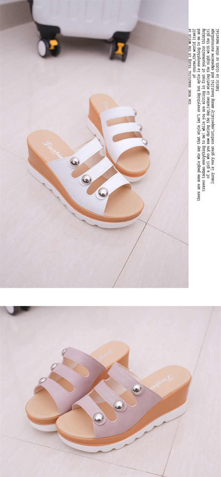 Sandales femme HURNWEIRY   en PU - Ref 2667303 Image 18