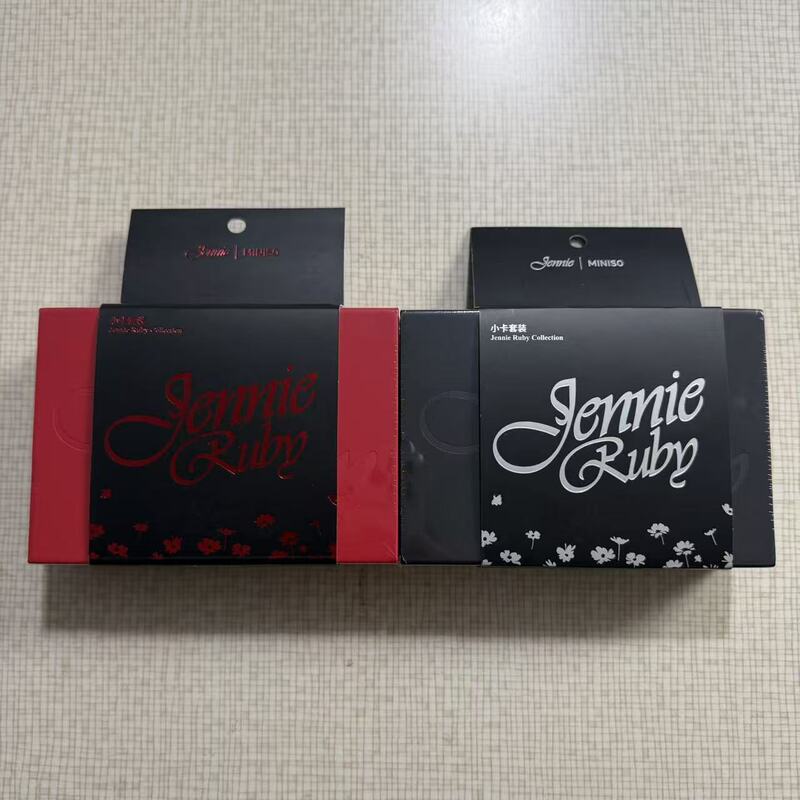 Jennie Collaboration Card Set Miniso X Jennie Shanghai Pop-Up Event Merchandise Water-Sensitive Card Set Unopened