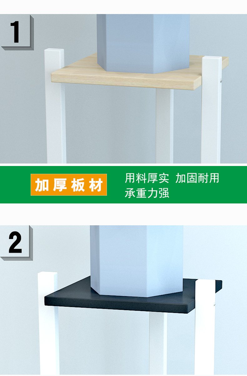 Kệ hoa nhiều tầng đặc biệt trong nhà nhà Ban công châu Âu cháo xanh phòng khách gỗ chắc chắn - Kệ kệ giày thông minh