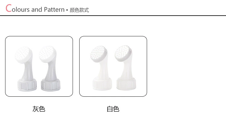 2 Gói Đầu phun nước Vật dụng gia đình Cây nhỏ Vòi hoa sen Nắp đậy Ấm siêu tốc Bình đựng dụng cụ tưới nước tiện lợi - Nguồn cung cấp vườn chậu trồng cây