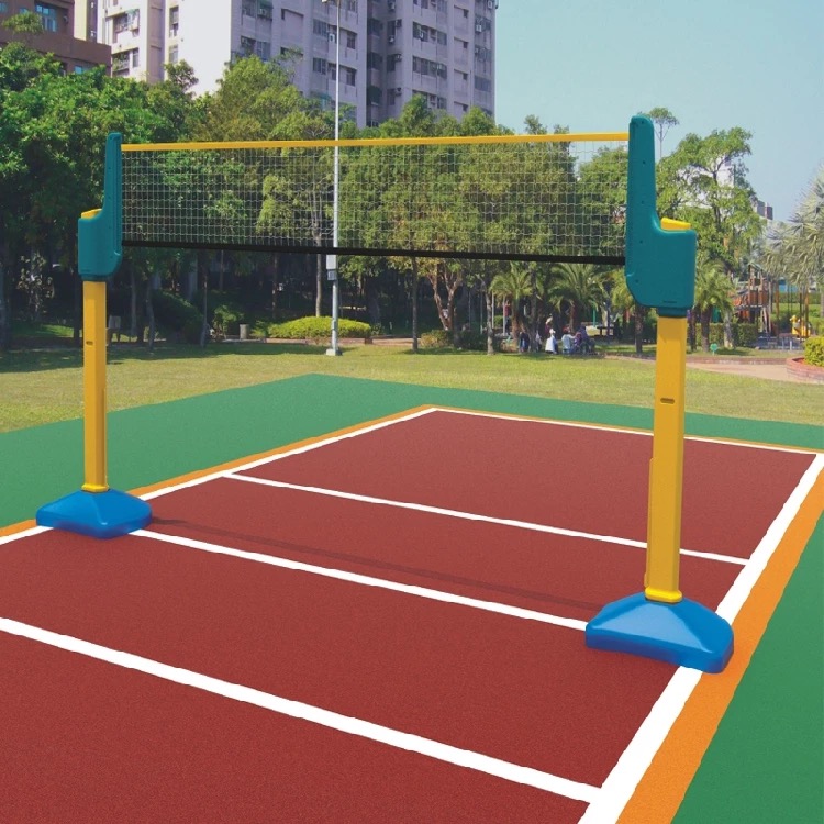 Children Volleyball Net Rack Sub Mobile Nursery School Outdoor Sports Equipment Plastic Volleyball Net Rack Can Lift