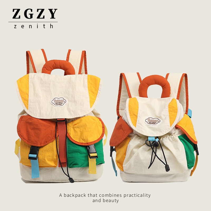 Zgzy Family Travel Backpack Kidsren's Outdoor Backpack Lightweight Hiking Mountaineering Bag Women's 2026 New Sports Bag