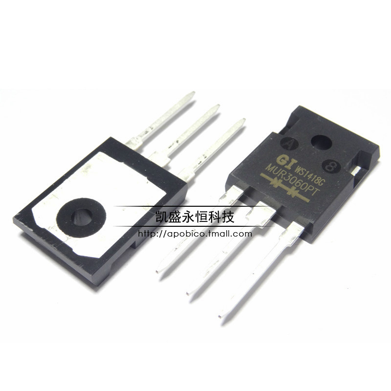 Straight inserts MUR3060PT TO-247 600V 30A 3060 3060 Recovery II BRAND NEW ORIGINAL
