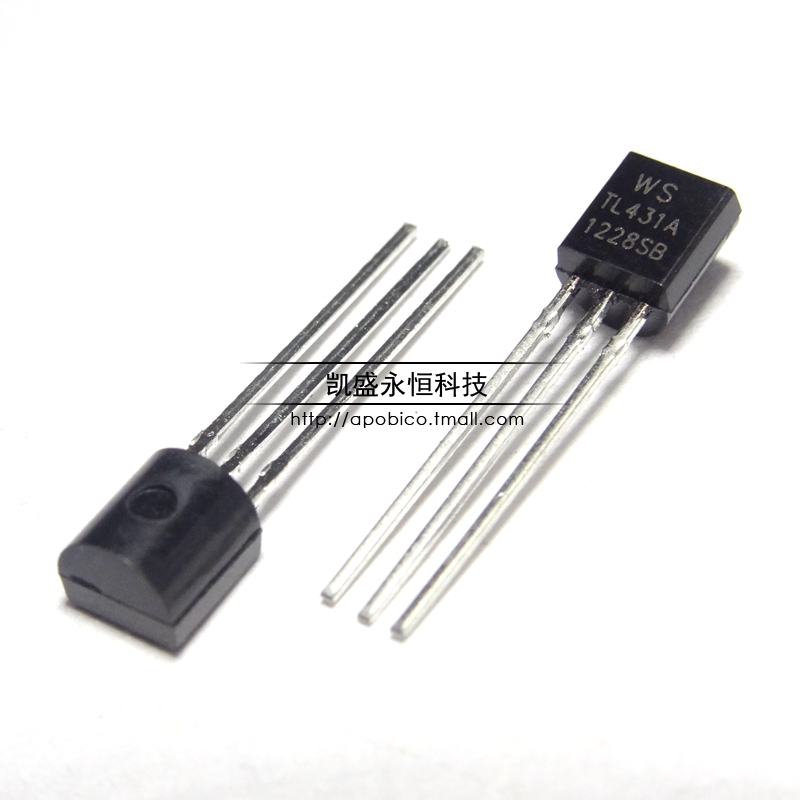 Straight plug TL431 Odes TL431A Stabilized tube transistors TO-92 brand new 1000 only = RMB44