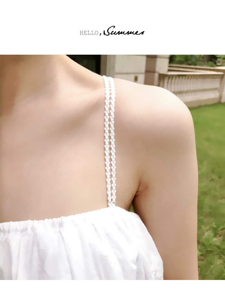 [Mua 2 tặng 1] cá lụa mới đôi vai ren băng thông nhỏ đeo vai có dây đeo vô hình dây áo lót trong suốt bản to