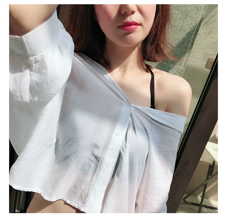 [Mua 2 tặng 1 miễn phí] từ cổ áo dây đeo vai mỏng treo cổ chéo vẻ đẹp trở lại vô hình sexy không trượt vai áo ngực dây đeo đồ lót vành đai dây áo lót trong suốt bản to