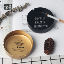 Traditional tree original nordic wind ins creative personality home living room ashtray cute English decorative ashtray ornaments