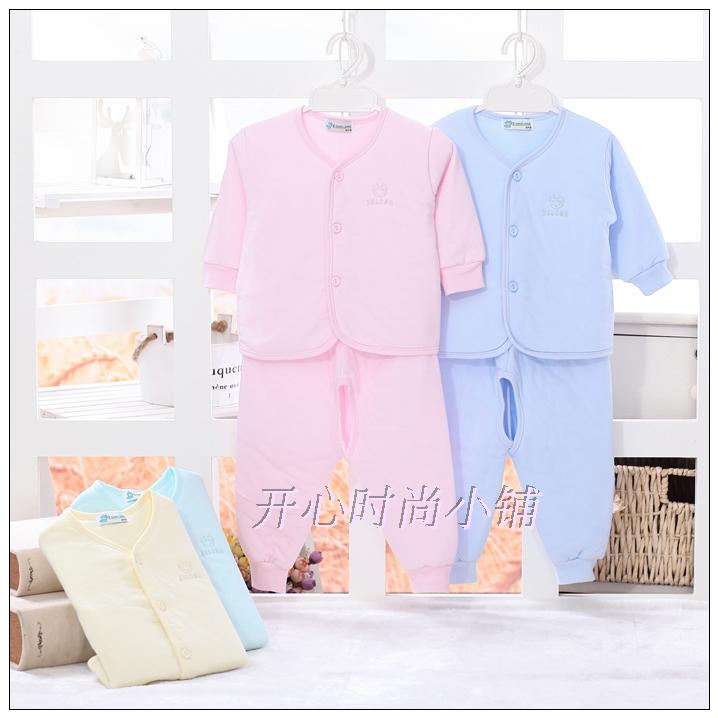 New Xiao Qinglong Children Đồ lót cotton Nam Cực Bộ đồ lót cho bé Bộ đồ lót ấm dày shop quan ao tre em