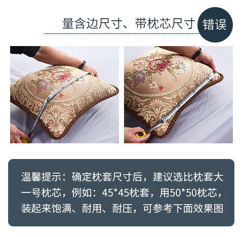 Gối 50 55 60 giữ bên trong lõi gối lõi gối đệm vuông lõi bằng một cái gối chữ nhật gối gối - Trở lại đệm / Bolsters gối kèm mền 2 in 1