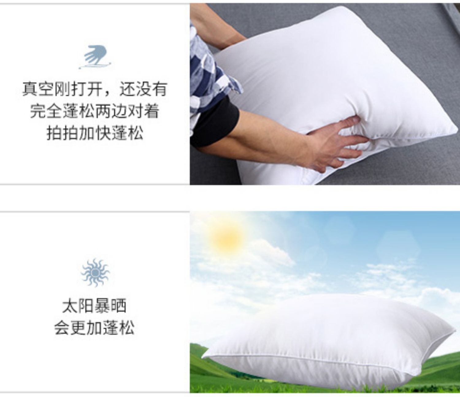 Lõi gối 50 50 lõi gối lõi lõi vuông cặp đệm lõi 45 45 lõi gối hình chữ nhật lõi lớn - Trở lại đệm / Bolsters gối vuông sofa