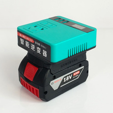 Силовой трансформатор 适用于bosch博世锂电池逆变器充电宝插口18v20v变220v智能变压器 Diy