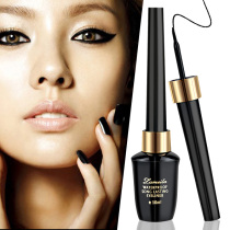 Non-sickness waterproof and long-lasting beginner easy to color thick black eye eyeliner Fine Brush Mascara