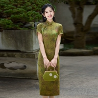 Благоприятные бамбуковые листья желтые