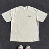 Хлопковая ретро футболка с коротким рукавом, 250 грамм, в американском стиле