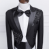 váy mới sequined tuxedo nam chủ trì thực hiện ca sĩ sân khấu phù hợp với đạo diễn trang phục váy dây dẫn 