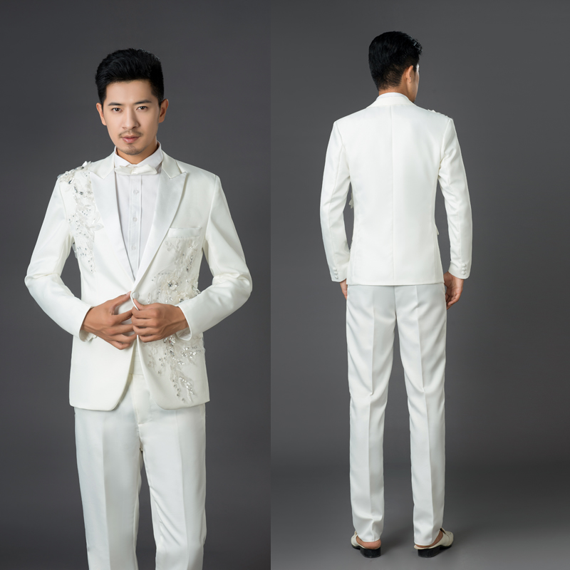 Bộ đồ nam, trang phục, chủ nhà, thạc sĩ, váy, bộ đồ sân khấu, bộ đồ, studio ảnh, trang phục hợp xướng ảnh - Suit phù hợp thoi trang nam