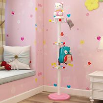 Childrens cloak frame floor cartoon cute clothes rack simple modern hanger creative bedroom childrens clothes shelf