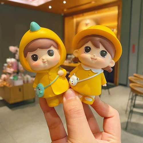 Милая настольная кукла для влюбленных, популярно в интернете, подарок на день рождения