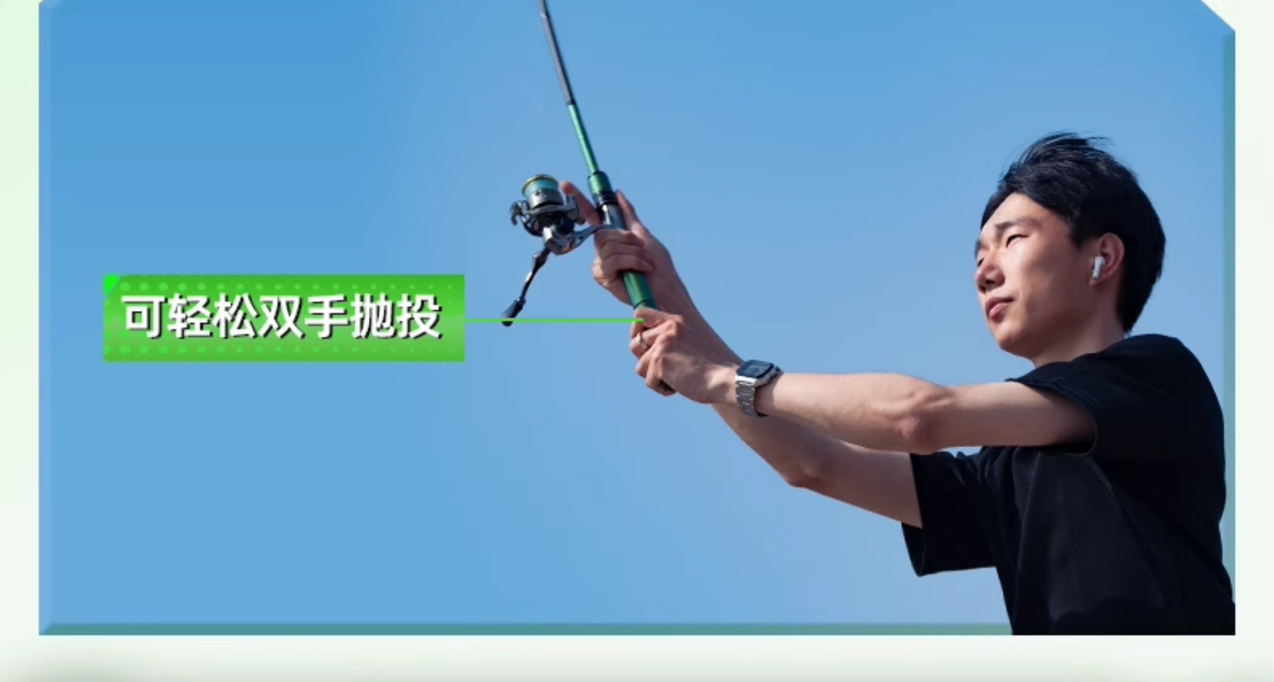 Дорожные суб -полюсный 钓迷快鲨超短节伸缩路亚竿全套ml泛用杆钛合金稍可携式旅行鱼竿套装 Fishingfans