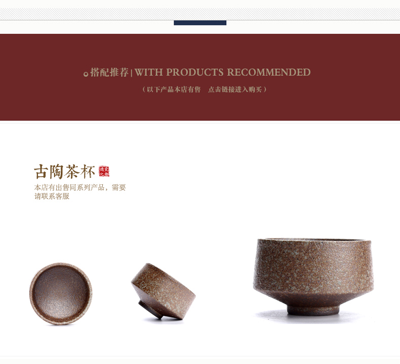 ZongTang coarse pottery pot of Japanese wooden handle teapot side archaize black pottery single pot of kung fu tea pu 'er tea