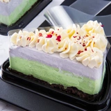 Французские пекари Mousse Siege Одноразовая прозрачная мягкая сладкая десерта