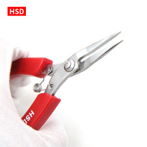 Taiwan good speed Didtip pliers HS-202B stainless steel flat mouth pliers 5 inch toothless pointed mouth pliers small head pliers grip pliers