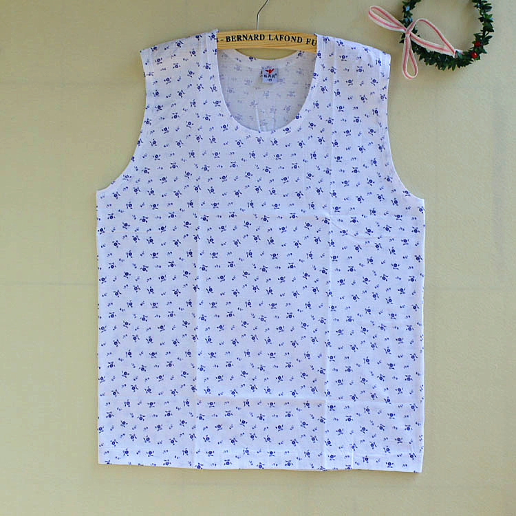 Áo nỉ cotton dành cho phụ nữ trung niên và tuổi già cộng với áo phao rộng kích cỡ lớn cho mẹ. áo 2 dây nữ bản to