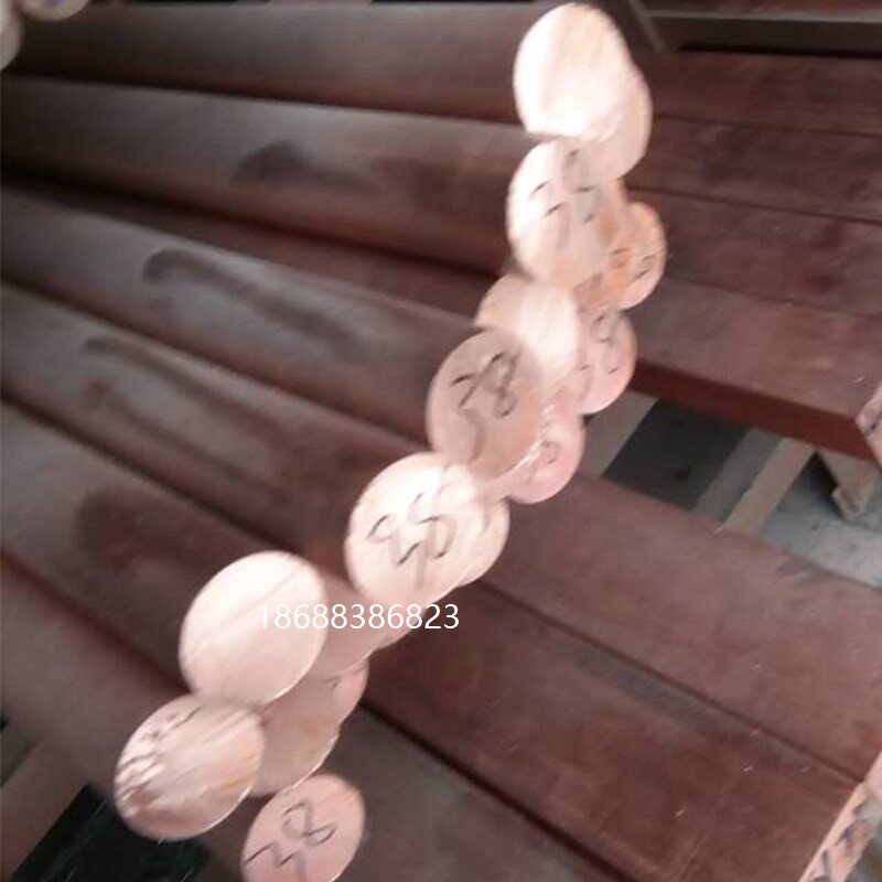 Copper rod Copper strip Copper round rod Solid copper rod 1 1 5 2 2 5 3 3 5 4 5 6 7mm in stock