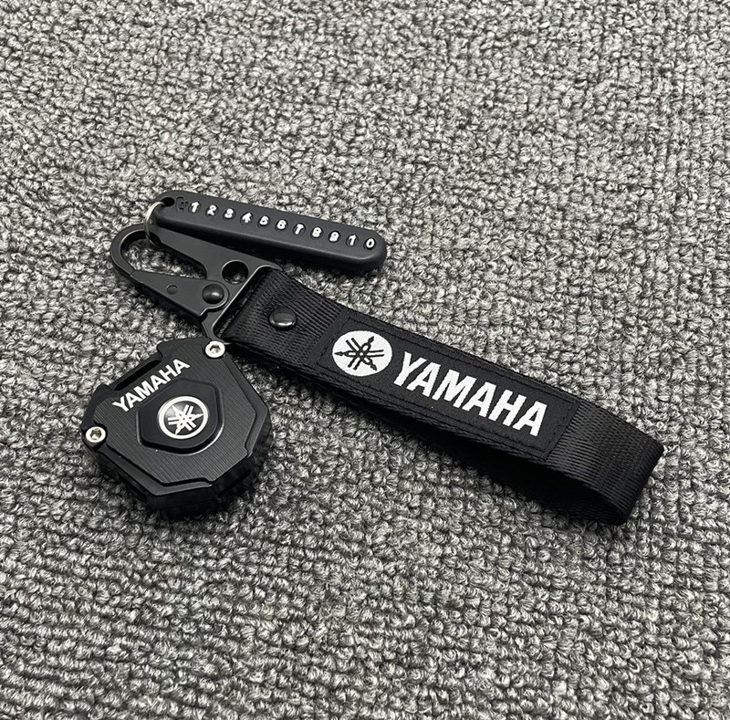 Suitable for Yamaha Mt03/09/07/10 Modified Key Shell R1 R3 R6 R7 Keychain Key Strap Pendant