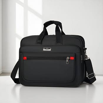 New fashionable and casual men's shoulder crossbody bag portable outing lightweight business briefcase business trip men's bag