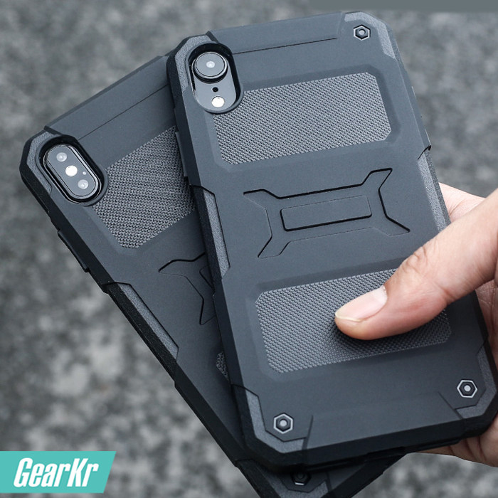 Fat Bear tactical commute for Apple iPhone XS MAX XR anti-fall mobile phone protective shell mobile phone protective cover outdoor
