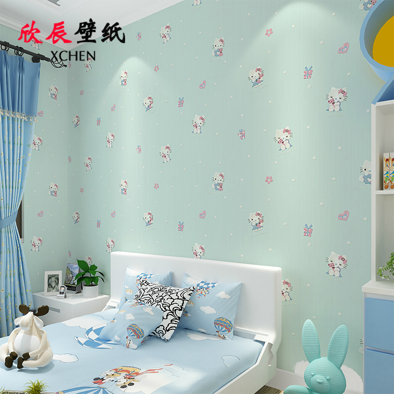 Environmental Protection Children Room Wallpaper Cute