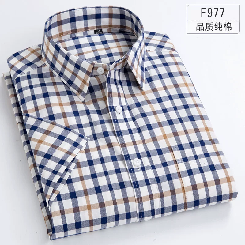Summer cotton thin shirt