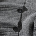 Mùa xuân Hàng Dệt Kim Dài Tay Áo Người Đàn Ông Cardigan Màu Rắn Áo Len Mỏng Slim Áo Khoác Hàn Quốc Người Đàn Ông Giản Dị của Áo Len Xu Hướng Cardigan
