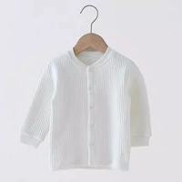 Белый двухбортный топ