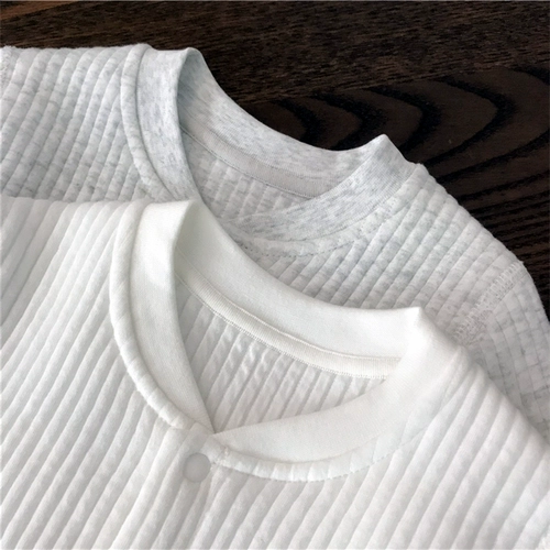 Удерживающий тепло демисезонный стеганый пуховик для раннего возраста, детское боди, детская пижама, лонгслив, нижнее белье, осенний сезон