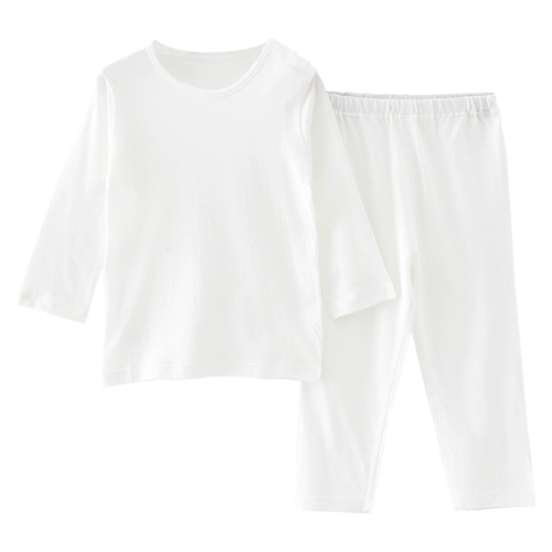 Детская тонкая летняя пижама, летняя одежда для мальчиков для девочек, комбинезон, лонгслив, комплект