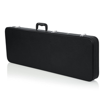 Rectangular rounded electric guitar black square case leather lightweight thickened case professional case