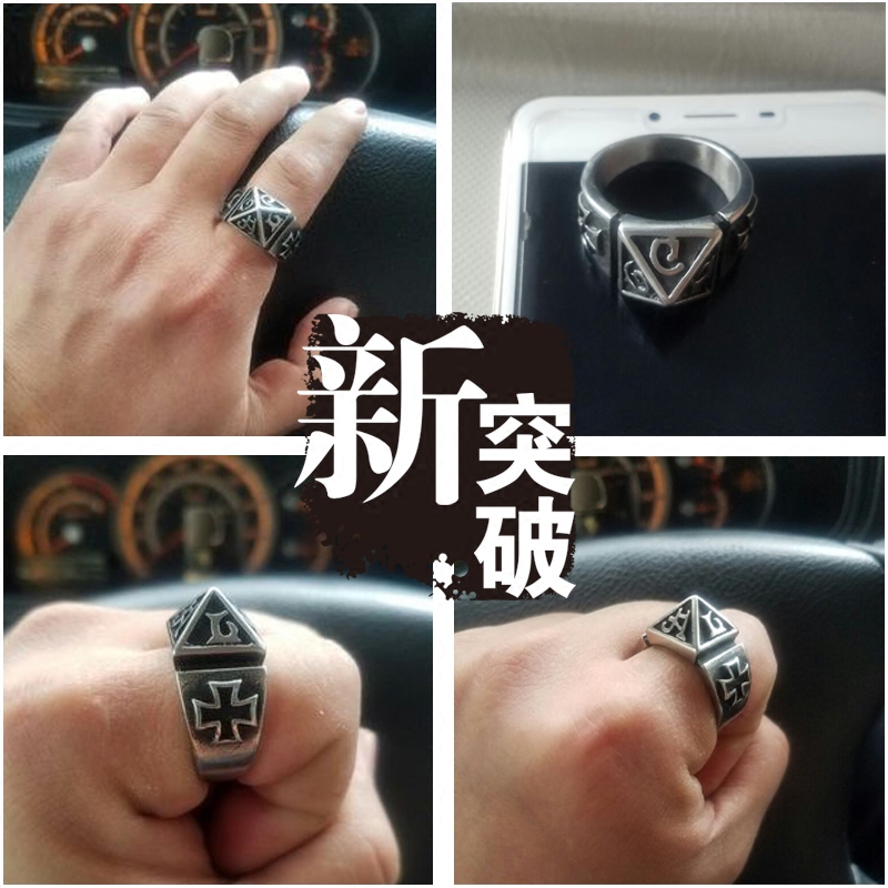 Bague homme OTHER   en Acier au titane - Ref 3089682 Image 22