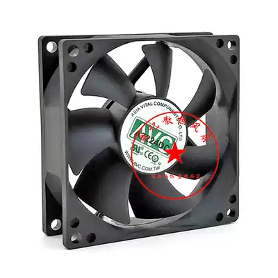 AVC ultra-quiet 8CM cm main case fan 4 needle thread temperature control speed power supply desktop computer Computer computer CPU fan