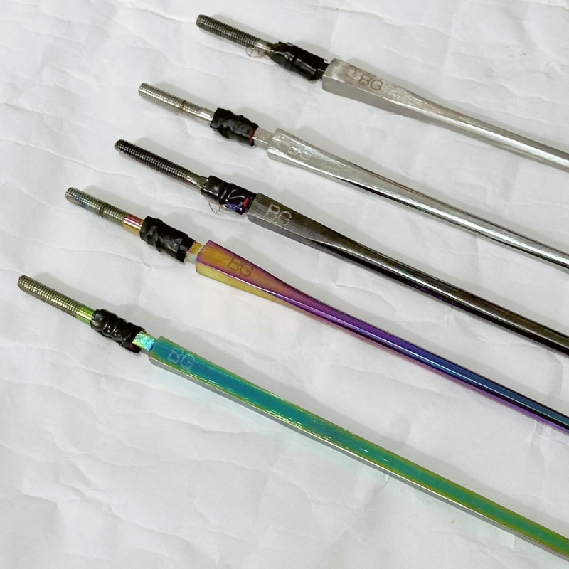Fencing electric floral sword bar competition with light and soft round floral finely ground anti-rust silver color gold black multicoloured optional-Taobao
