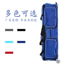 Fencing equipment large rectangular roller fencing bag wheeled sword bag can hold 2 sets of fencing equipment