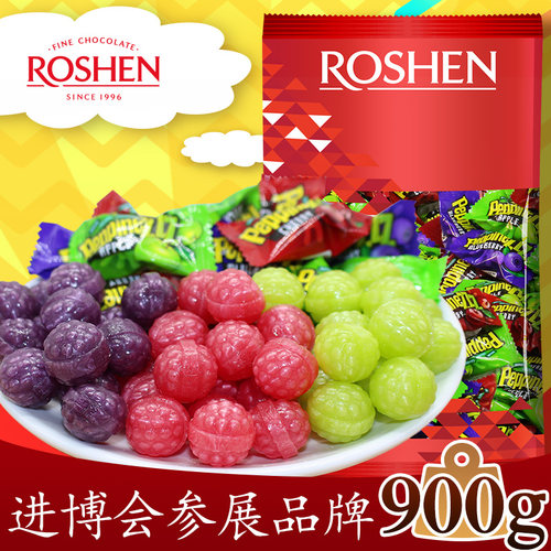 ROSHEN如胜进口什锦酸爆糖300g