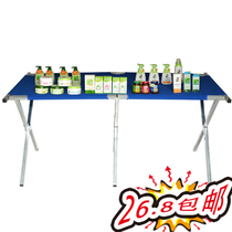 2 M stall shelf hanging hanger folding shelf stall folding cloth table night market stalls exhibition display rack