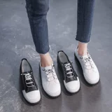 Осенняя обувь, комфортные туфли для беременных для матери, униформа медсестры для кожаной обуви, мягкая подошва, против усталых ног